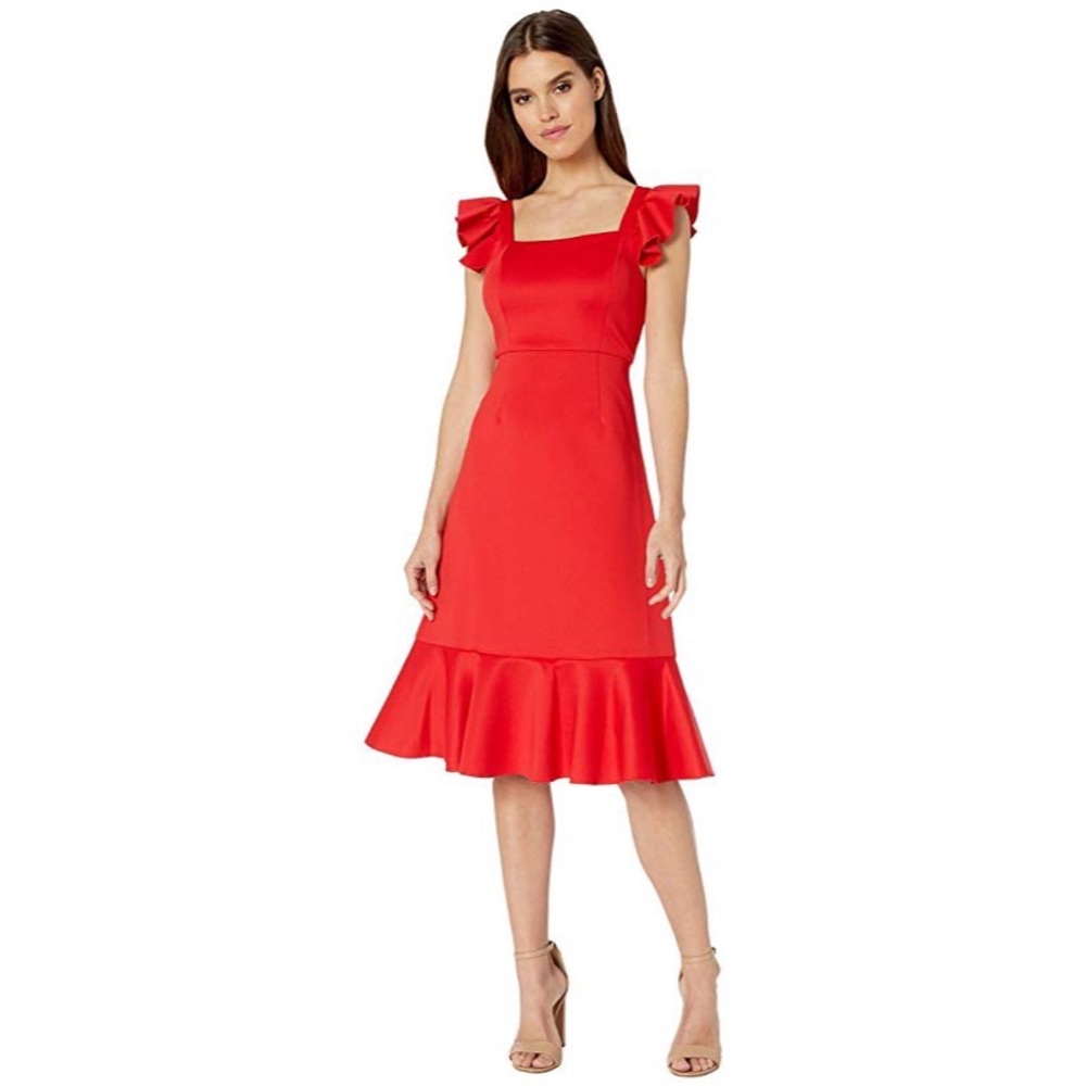 NWT betsey Johnson ruffle dress